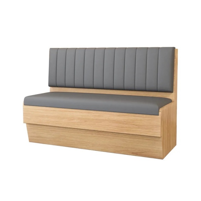 single restaurant booth seating