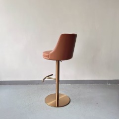 gas lift height adjustable vinyl bar chair