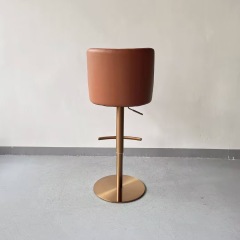 gas lift height adjustable vinyl bar chair