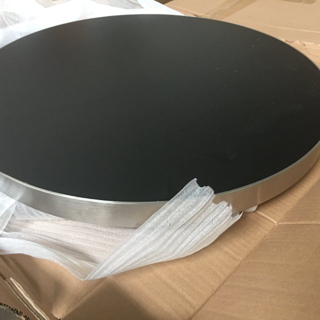 HPL faced plywood square restaurant table