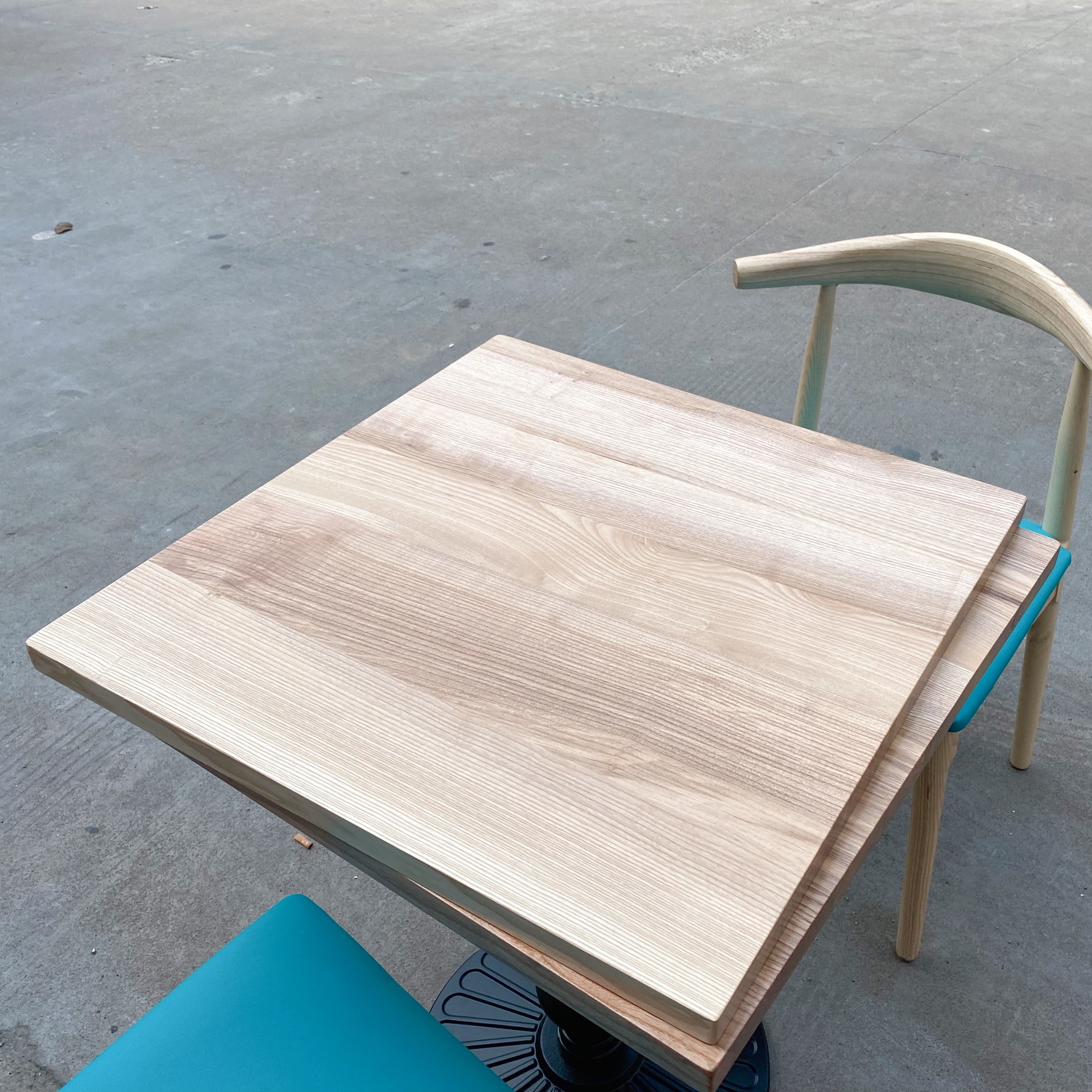 solid ash wood dining table