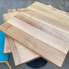 solid ash wood dining table