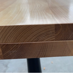 solid ash wood dining table