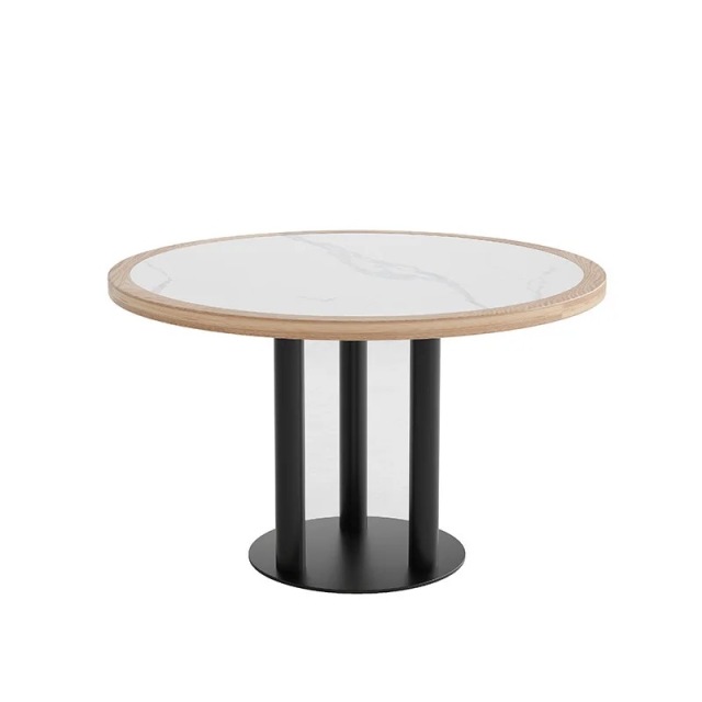 round restaurant dining table