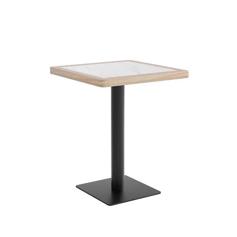 square cafe dining table for 2