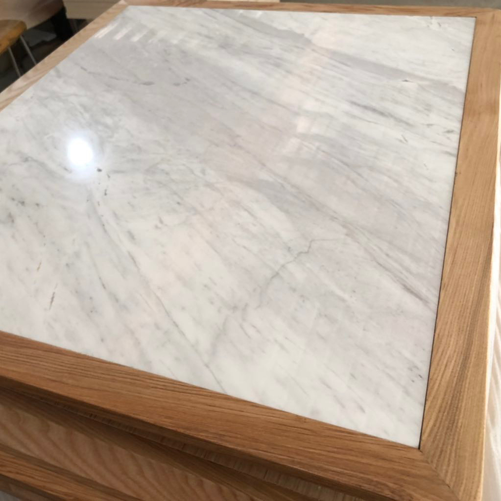 square cafe dining table for 2