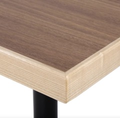 ash wooden coffee shop table