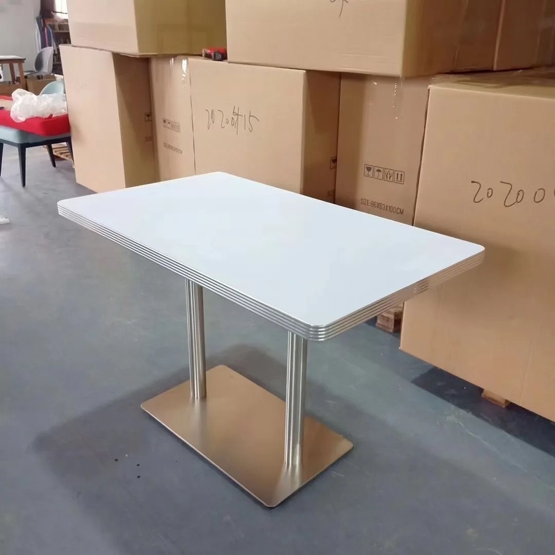 HPL faced plywood restaurant table
