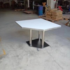 HPL faced plywood restaurant table