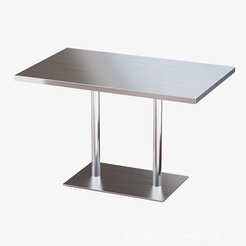 stainless steel dining table