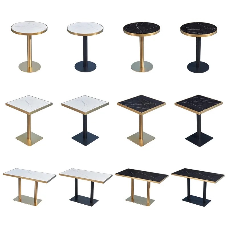 customize solid surface restaurant dining table