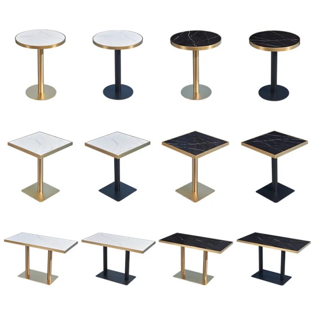 customize solid surface restaurant dining table