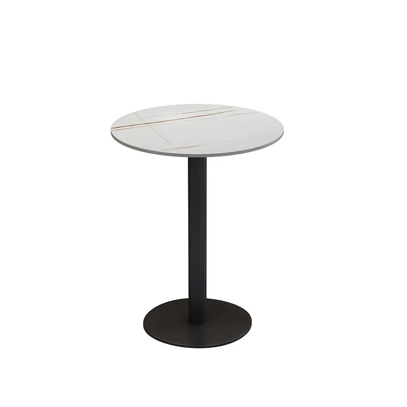 round sintered stone dining table