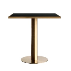 HPL faced plywood square restaurant table