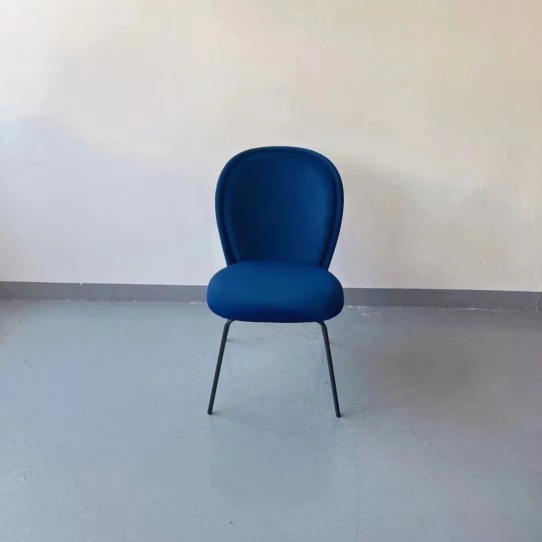 velvet restaurant chair