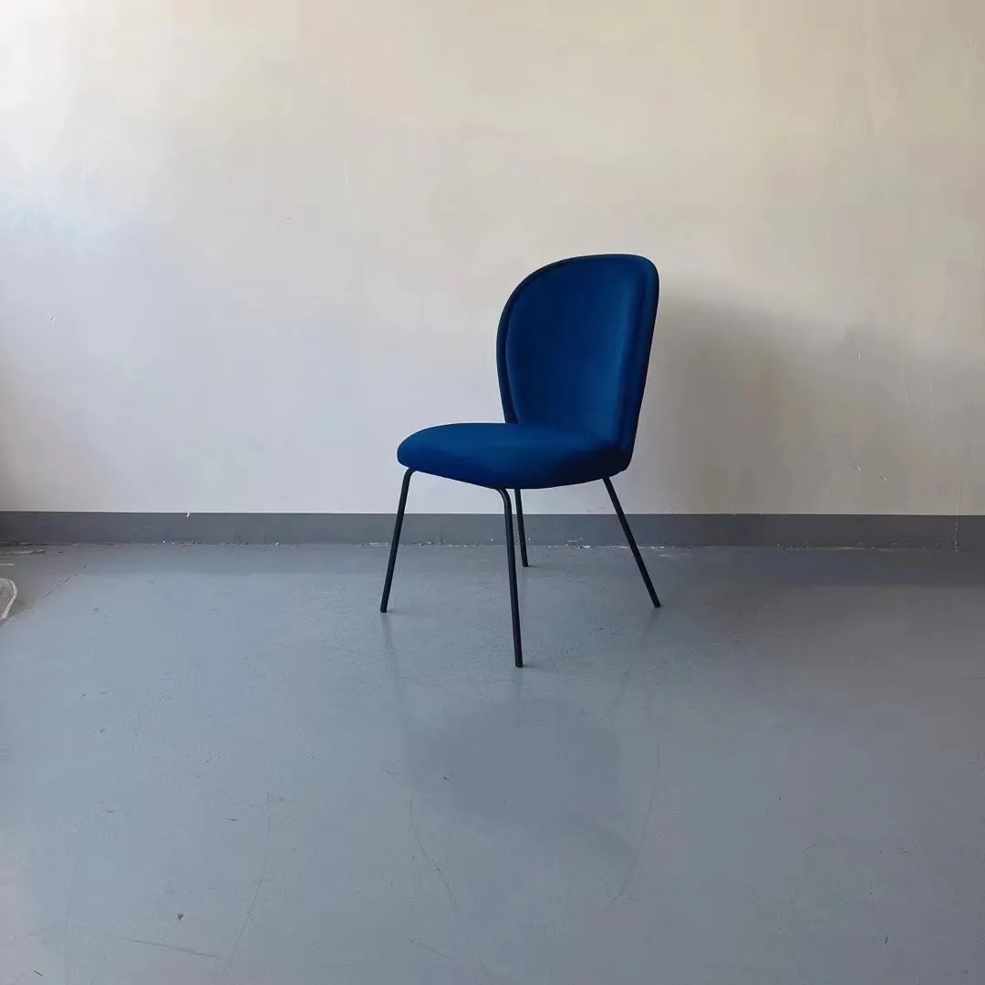 velvet restaurant chair