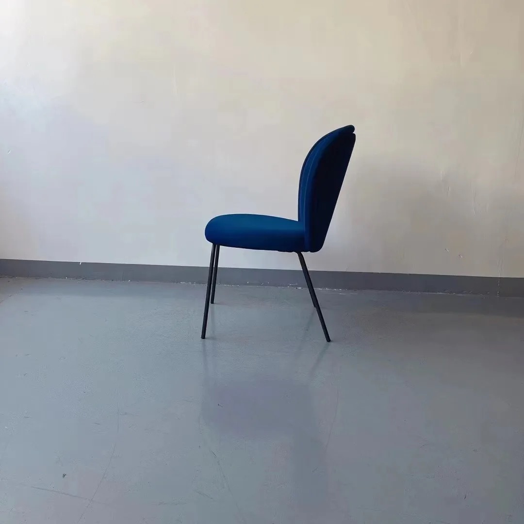 velvet restaurant chair