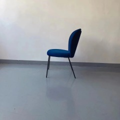 velvet restaurant chair