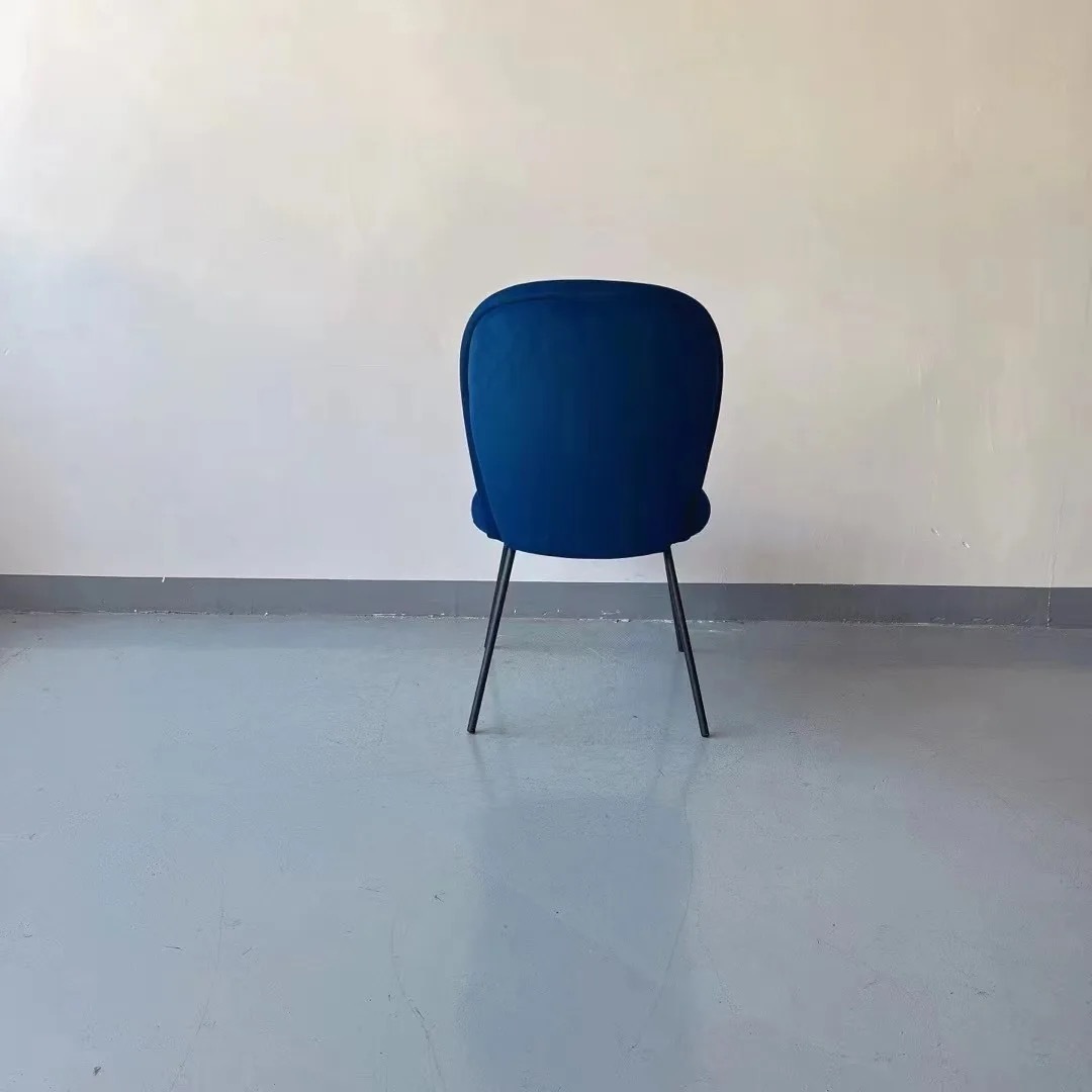 velvet restaurant chair
