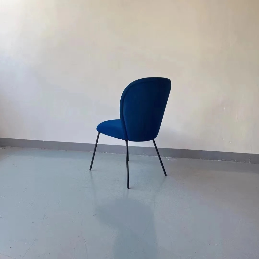velvet restaurant chair