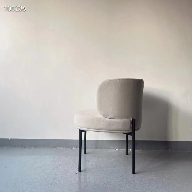 velvet upholstered dining chair