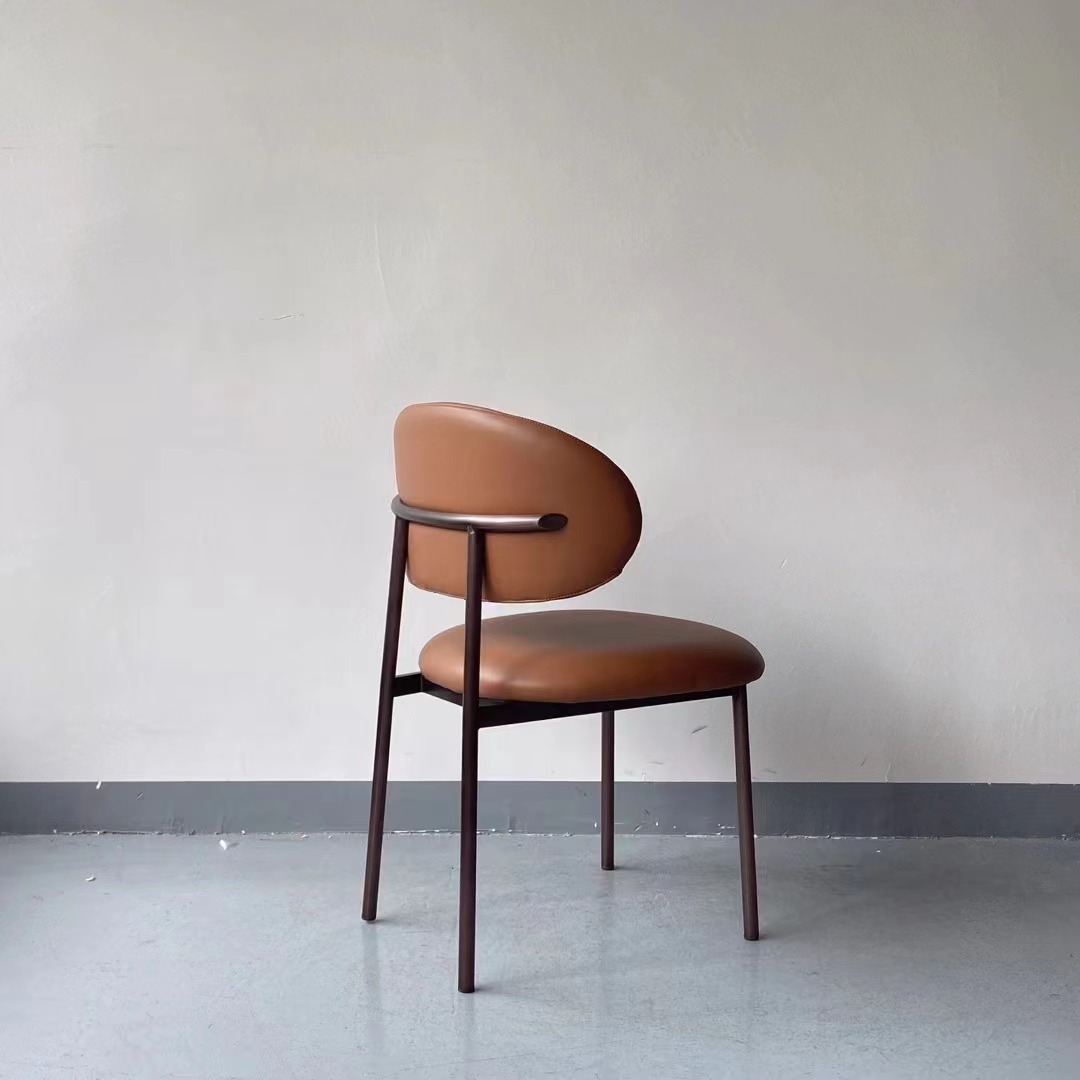 metal cafe dining chair