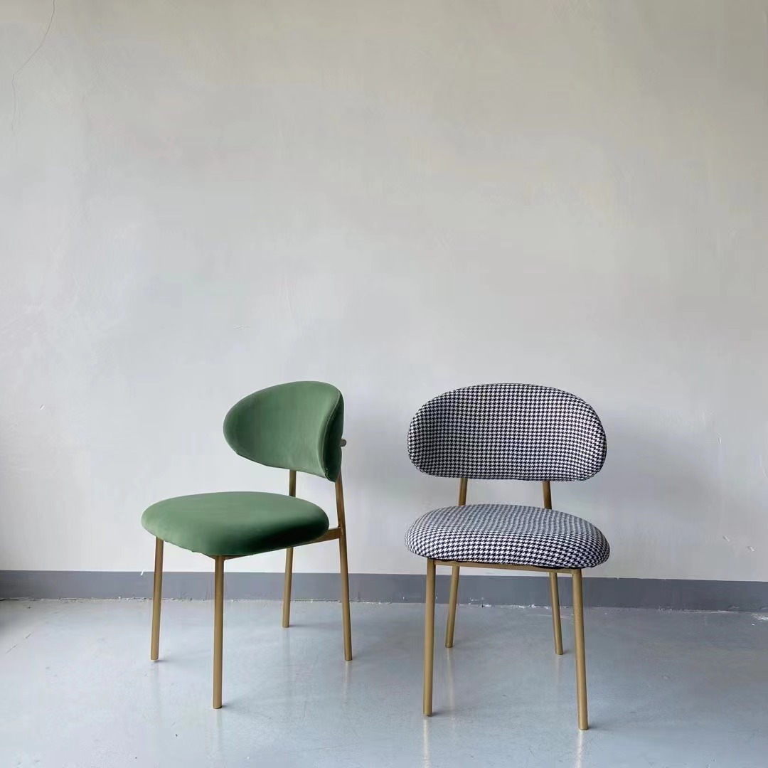 metal cafe dining chair