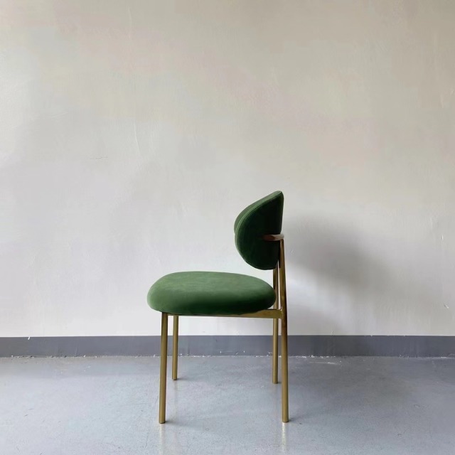 metal cafe dining chair