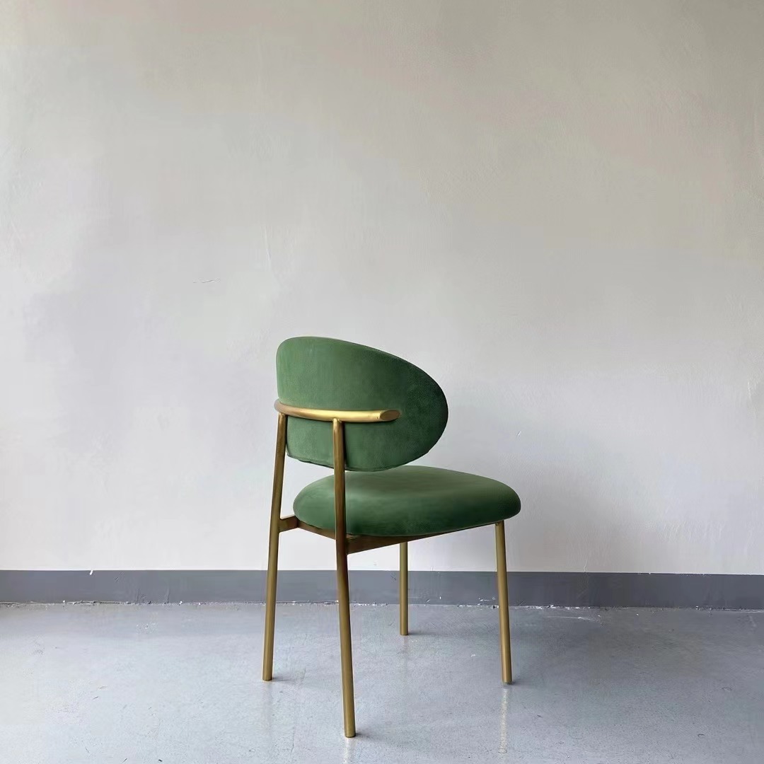 metal cafe dining chair