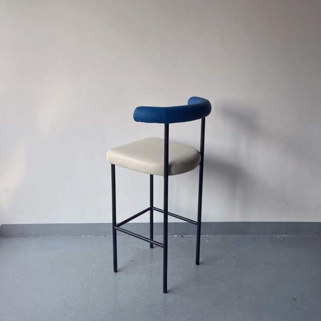 antique high bar chair