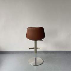height adjustable stainless steel high bar chair