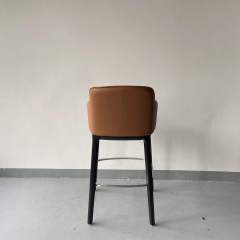 restaurant solid wood high bar chair