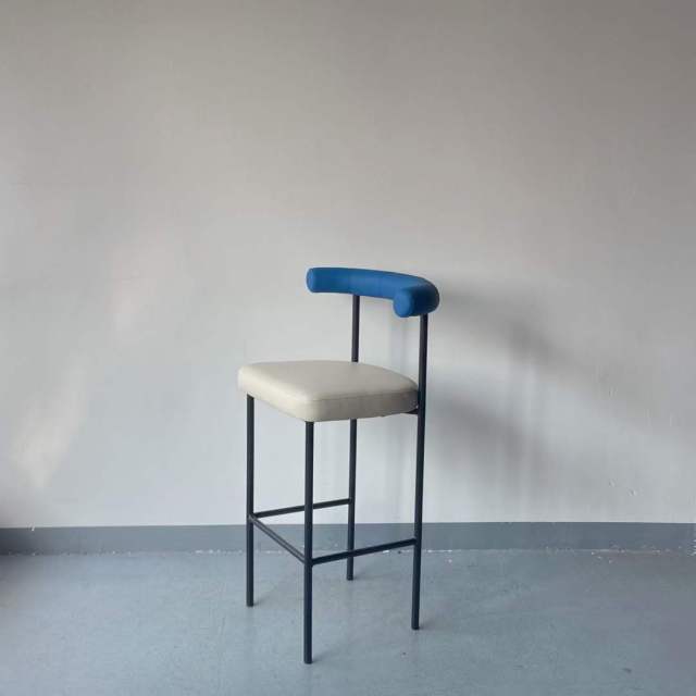 antique high bar chair