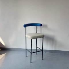 antique high bar chair