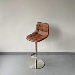 height adjustable stainless steel high bar chair