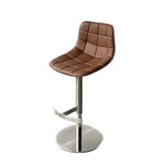height adjustable stainless steel high bar chair