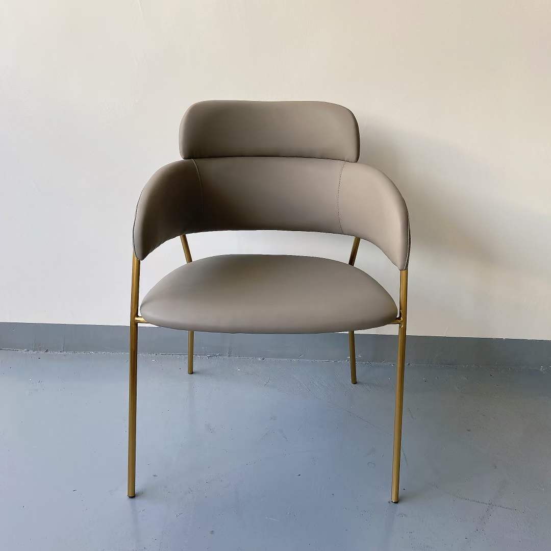 stainless steel dining chair