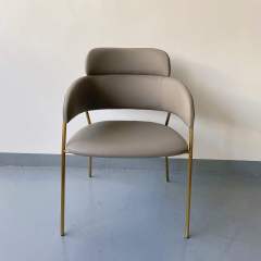 stainless steel dining chair