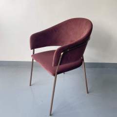 stainless steel dining chair