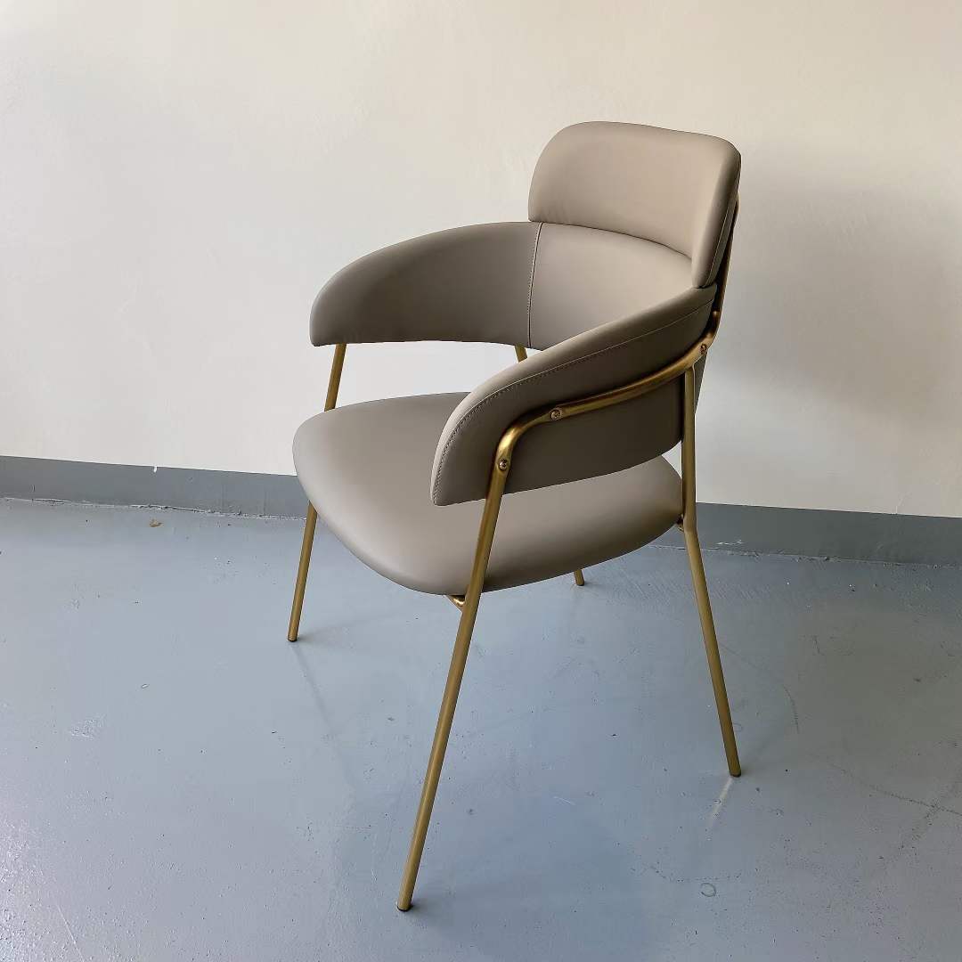 stainless steel dining chair