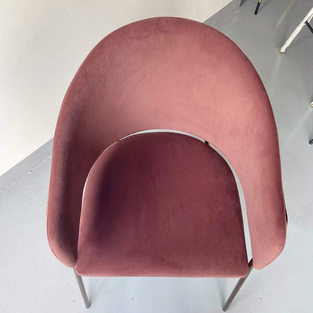 stainless steel dining chair