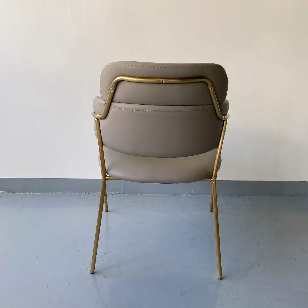 stainless steel dining chair