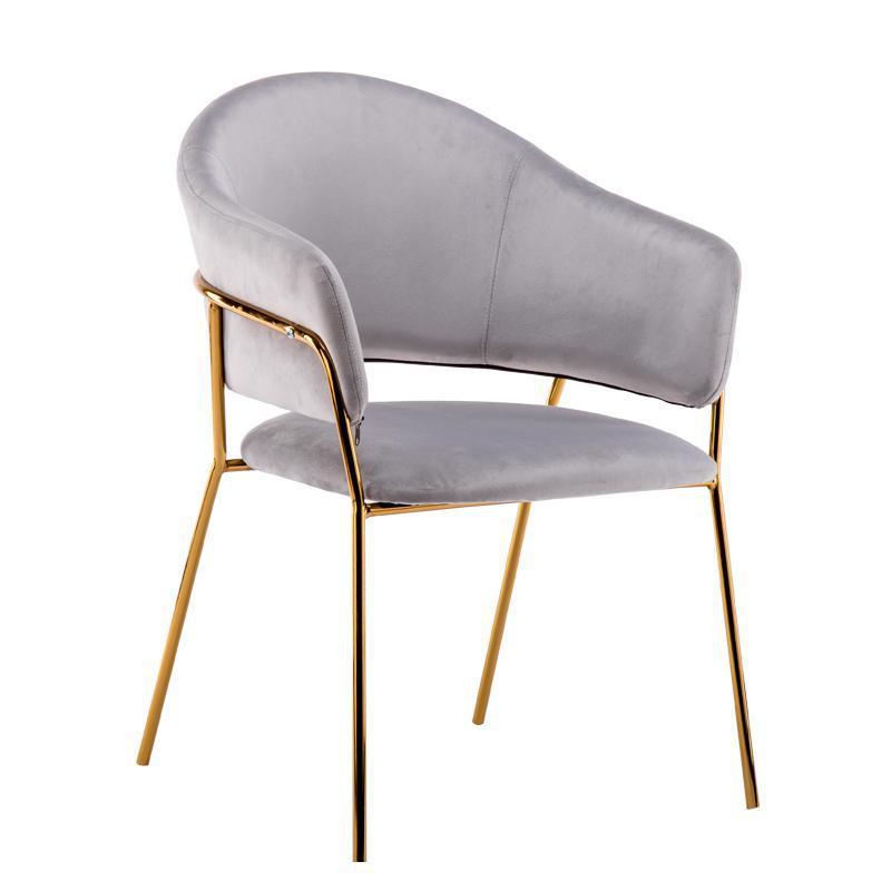 stainless steel dining chair
