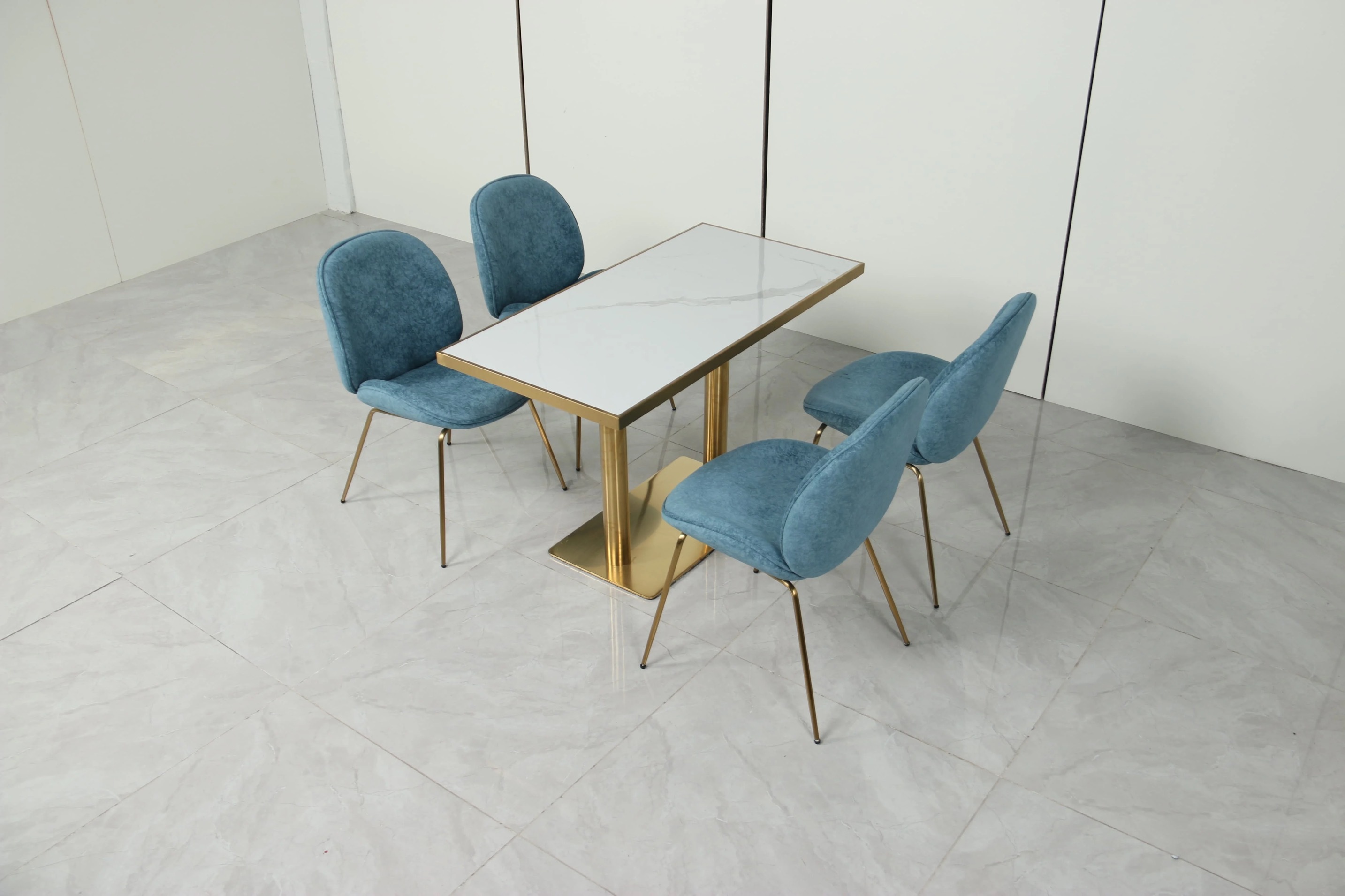 package solution commercial use modern dining tables and chairs set fast food cafe restaurant chair and table set