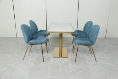 package solution commercial use modern dining tables and chairs set fast food cafe restaurant chair and table set