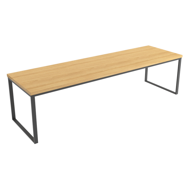 restaurant long wooden table SOF-T18