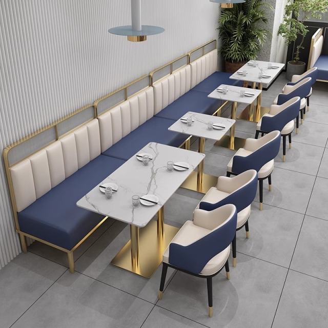 package solution commercial furniture custom booth seating set hotel restaurant table and chairs set