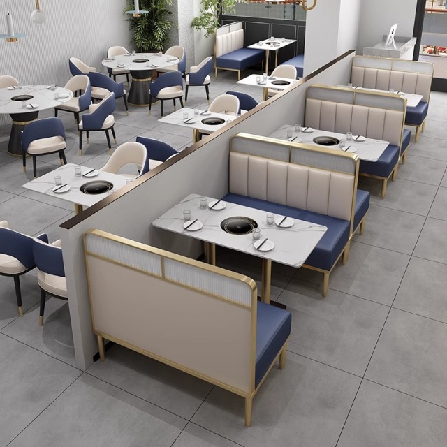 package solution commercial furniture custom booth seating set hotel restaurant table and chairs set