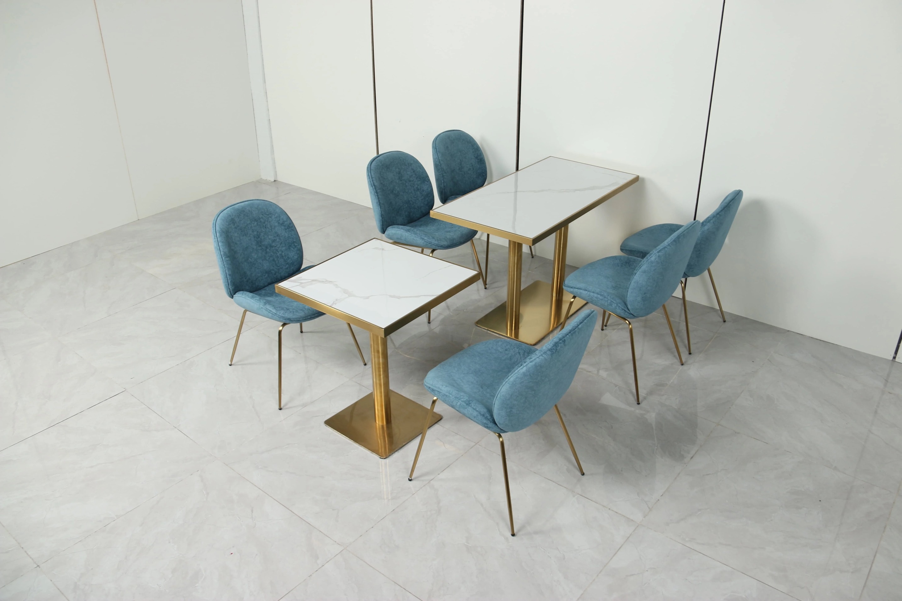 package solution commercial use modern dining tables and chairs set fast food cafe restaurant chair and table set