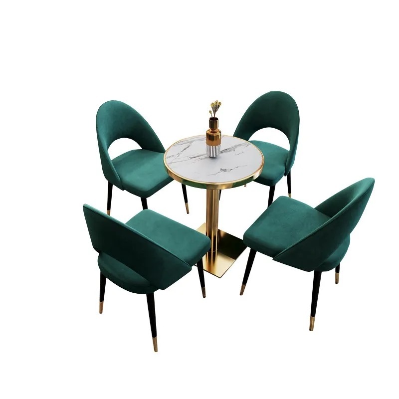 package solution luxury coffee shop furniture commercial bench chair cafe restaurant booth seating set tables and chairs